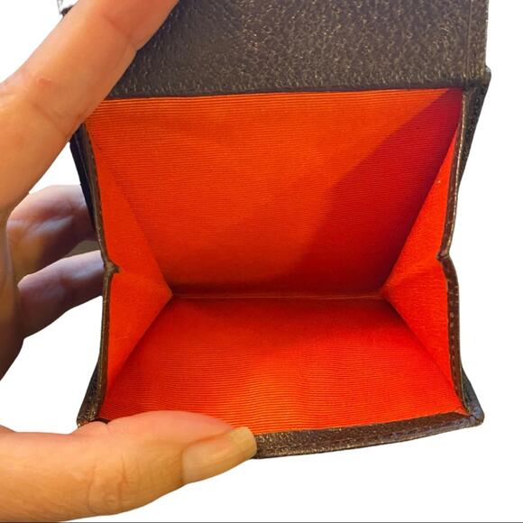 Bvlgari Brown Bifold Classic Snap Wallet Authentic - Picture 6 of 8